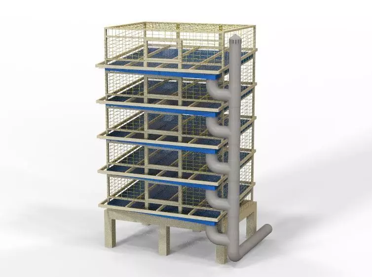 Low Cost Quail Cage 3D print model