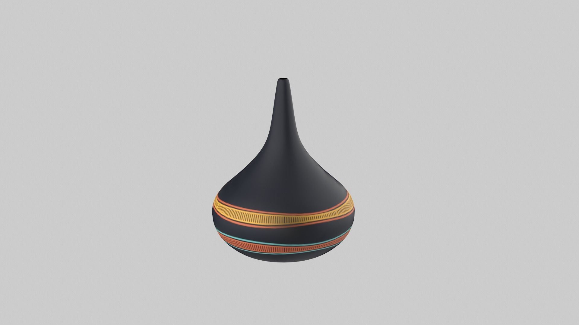 Vase Purple 3D model_17