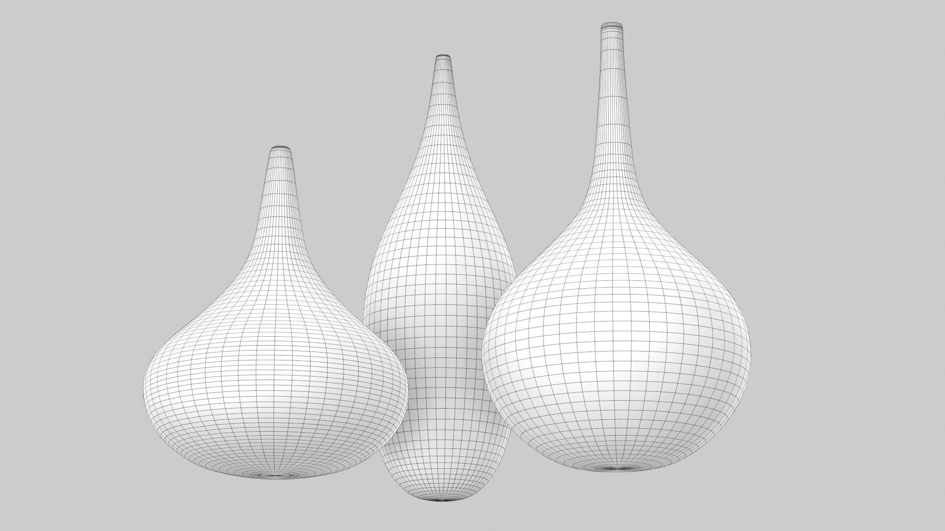 Vase Purple 3D model_8