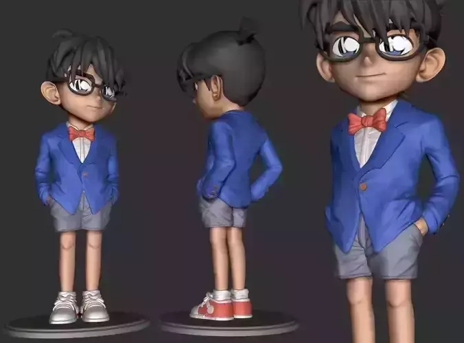 Detective conan 3D print model