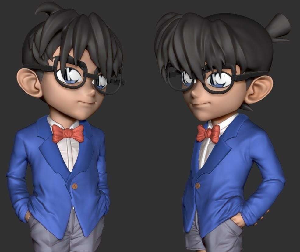 Detective conan 3D print model_2