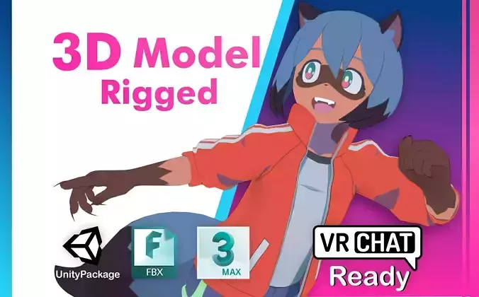 Michiru Brand New Animal 3D model
