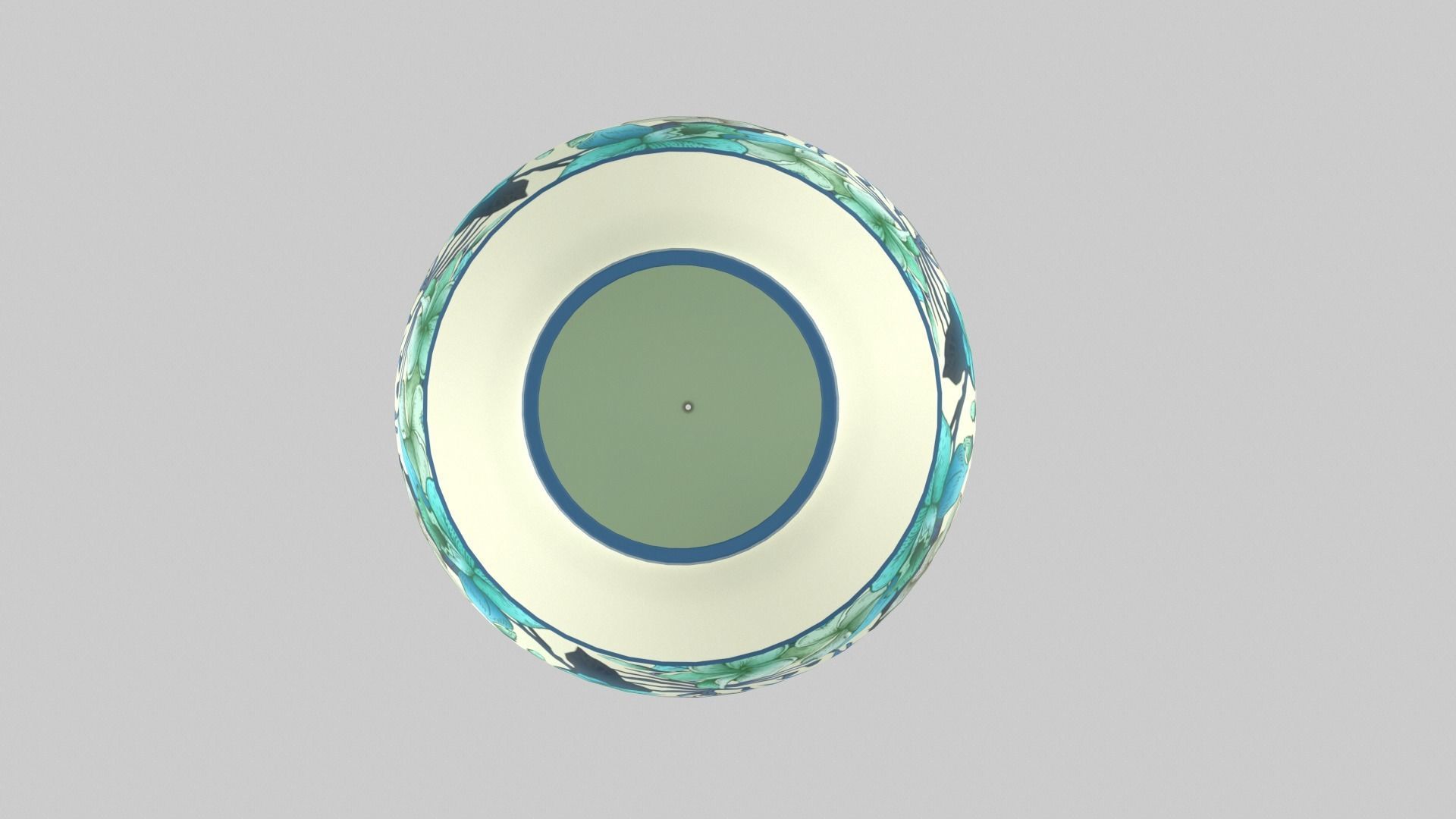 Floral Vase Rustic 3D model_16