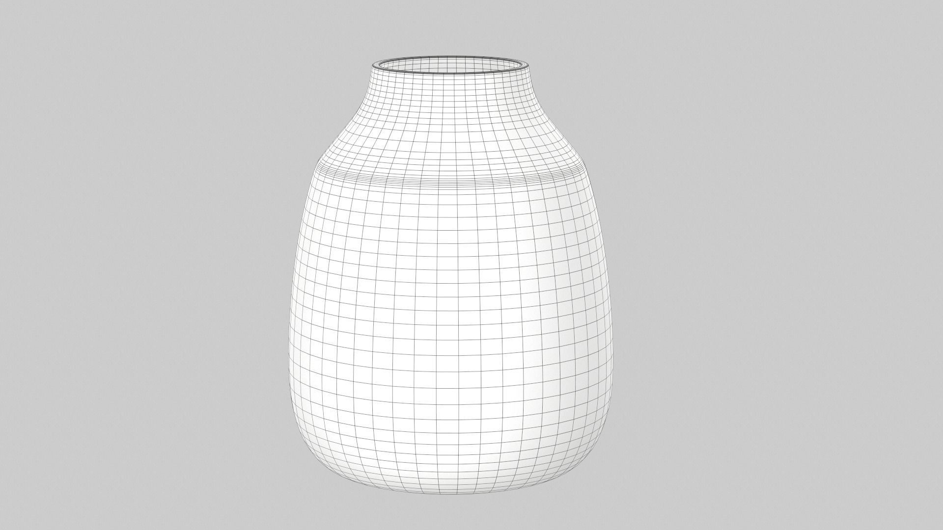 Floral Vase Rustic 3D model_2