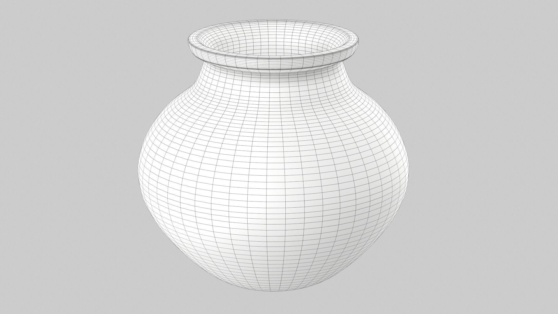 Clay Pot Set 3D model_52