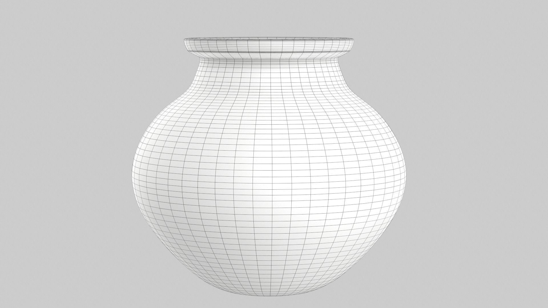 Clay Pot Set 3D model_58