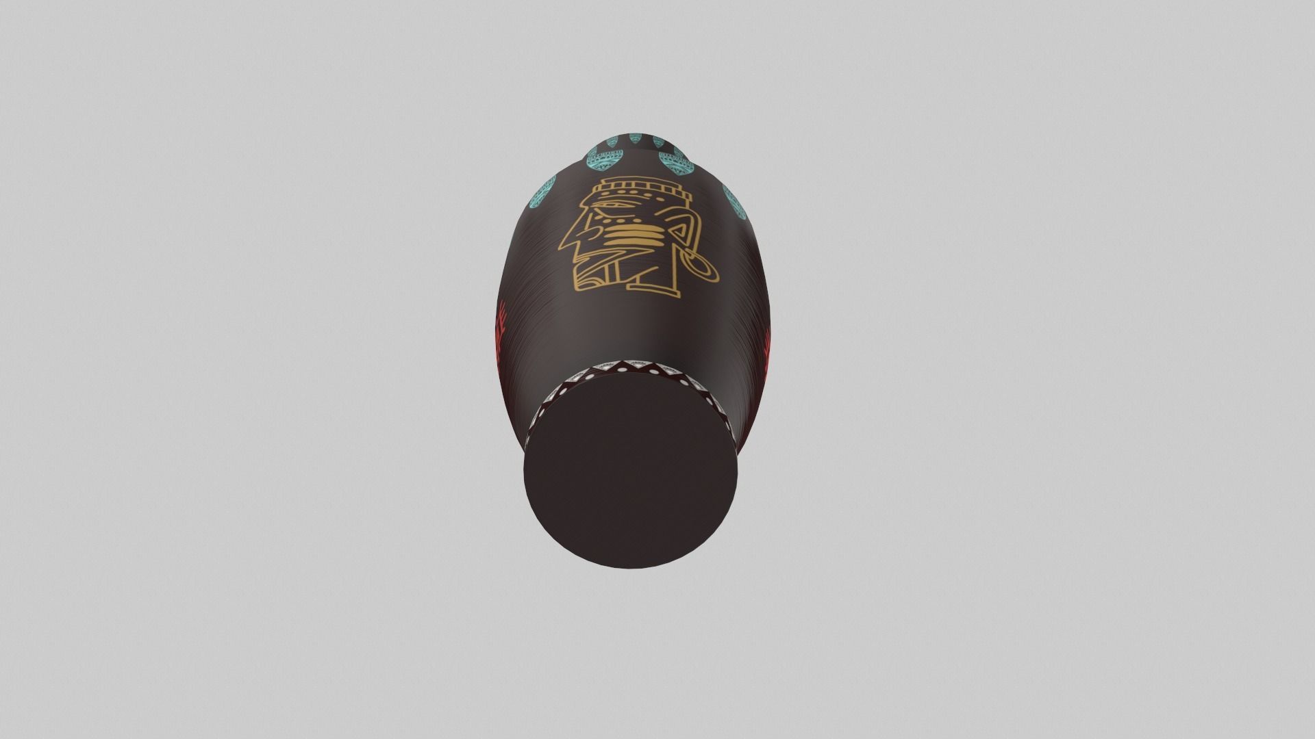 Clay Pot Set 3D model_62