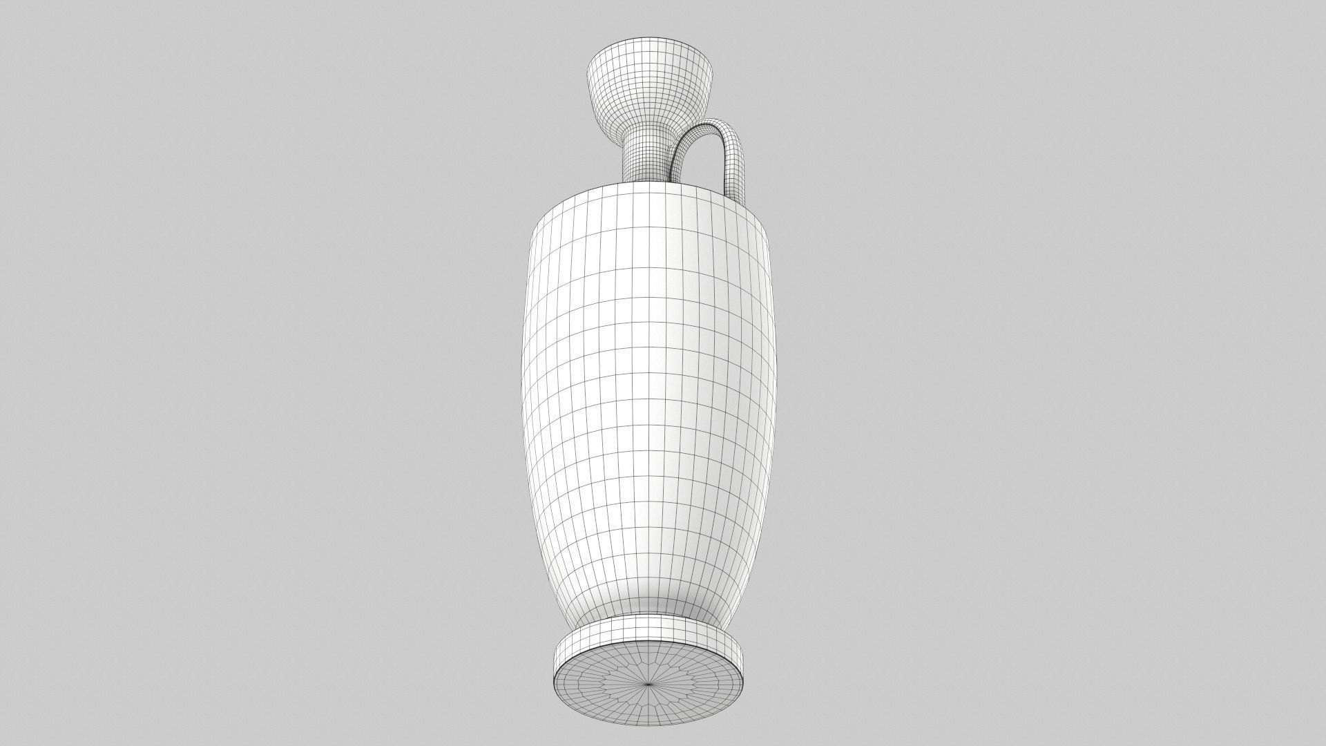 Clay Pot Set 3D model_11