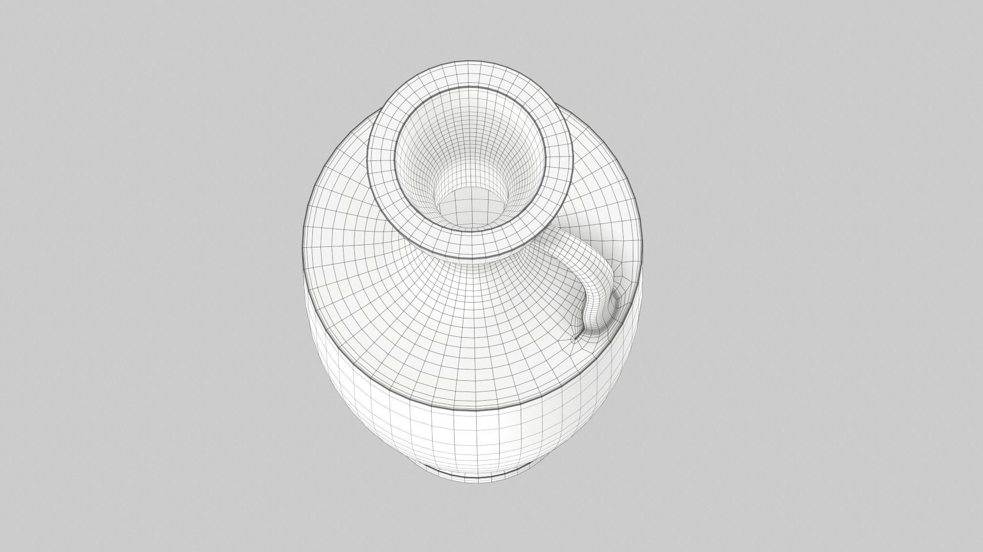 Clay Pot Set 3D model_14