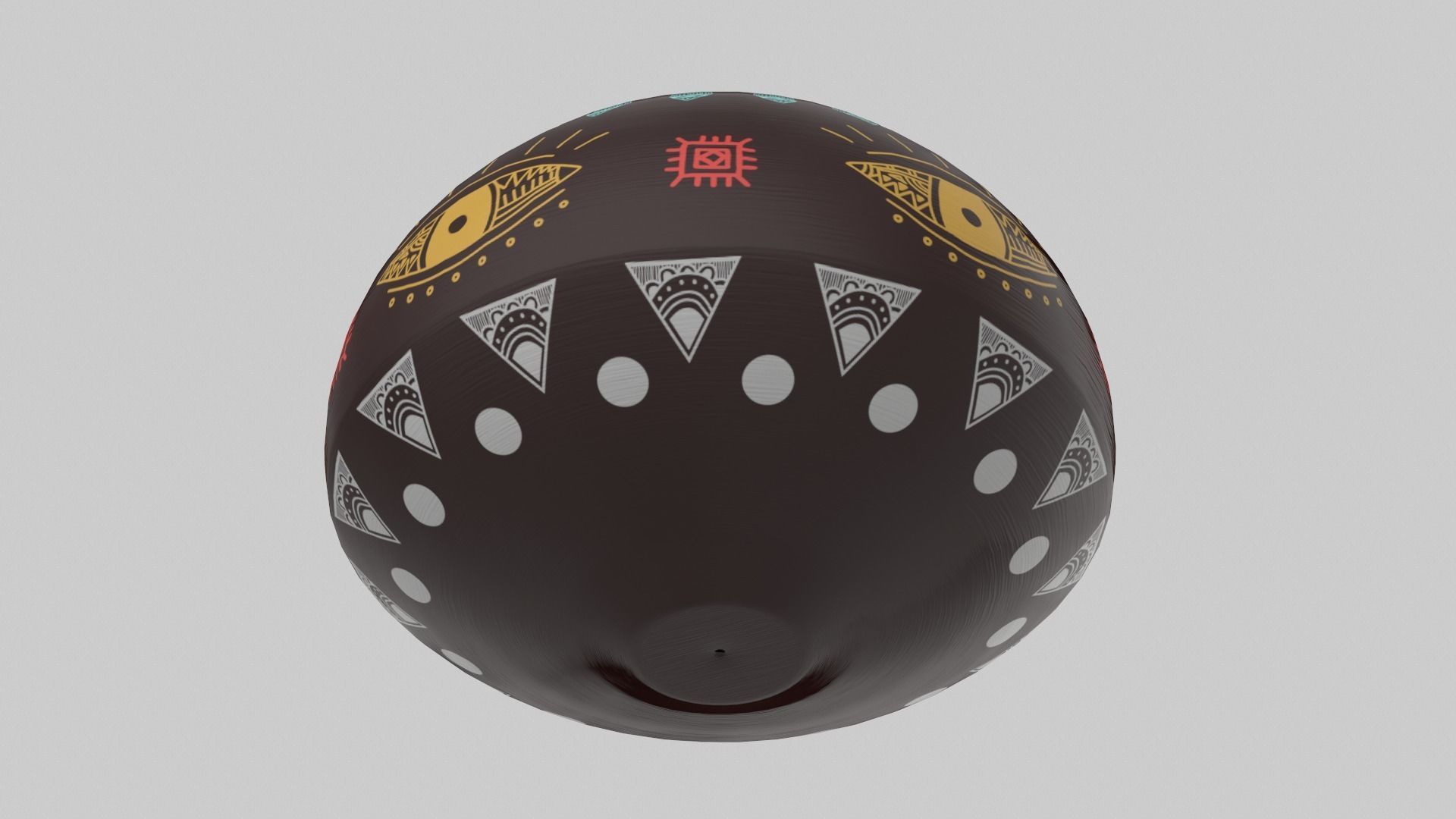 Clay Pot Set 3D model_38