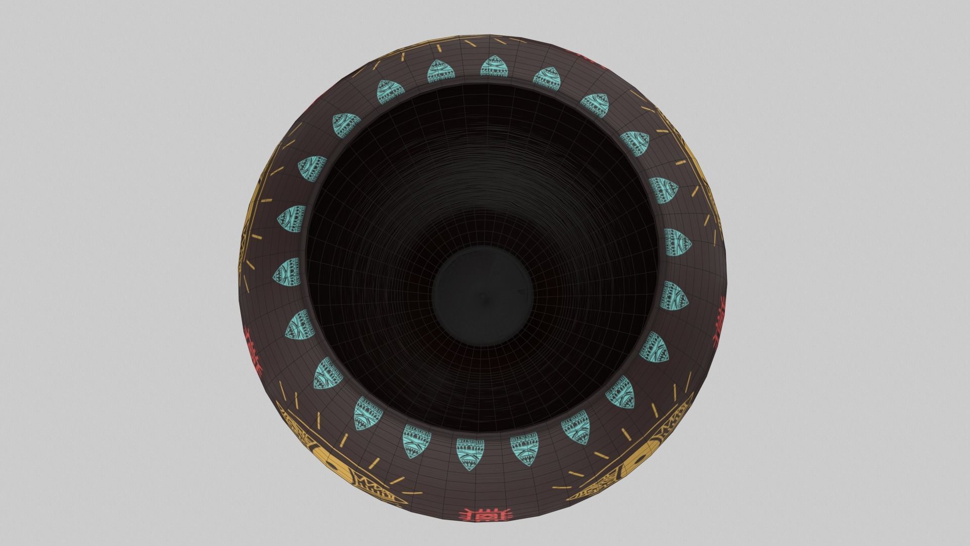 Clay Pot Set 3D model_33