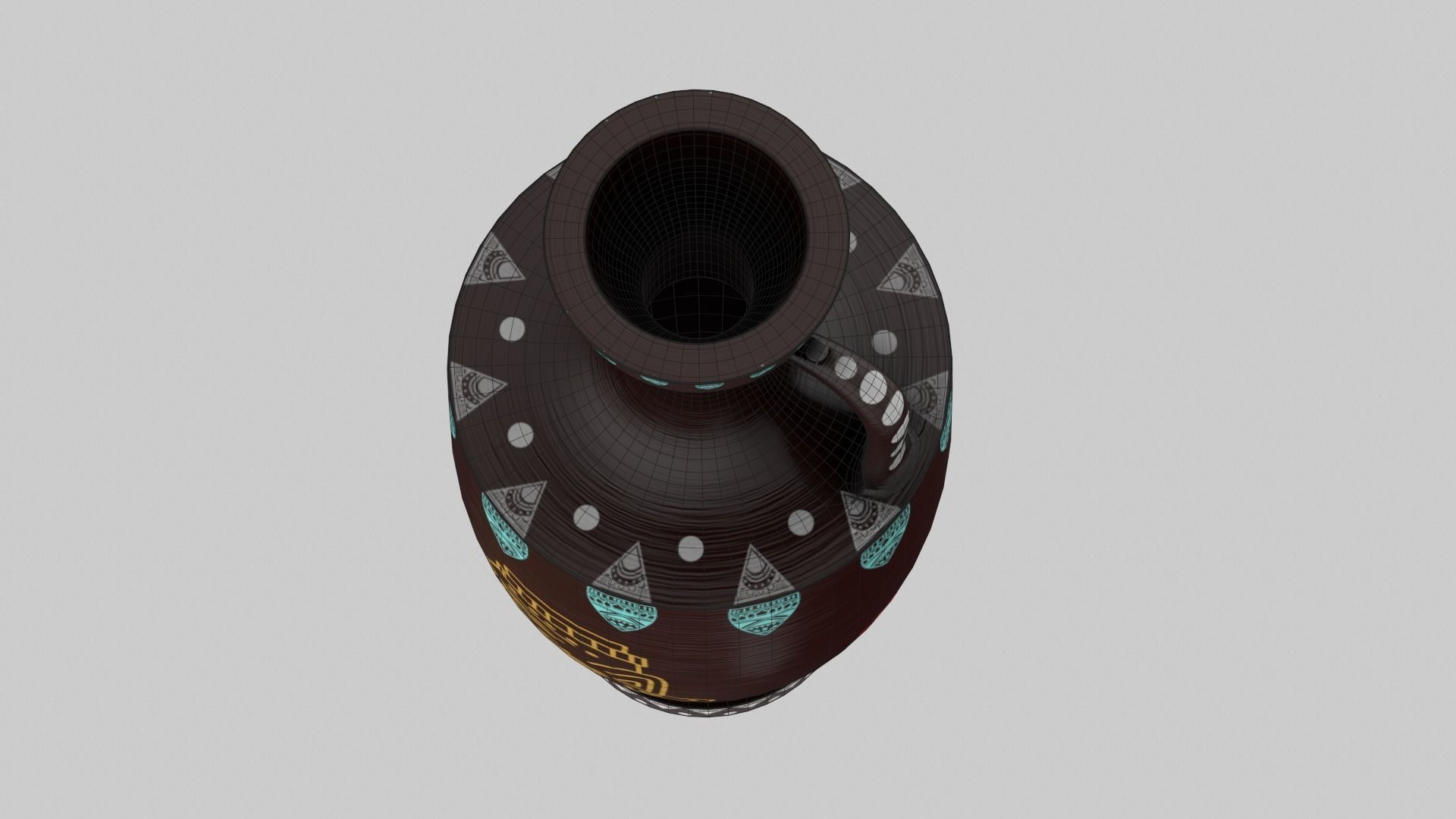 Clay Pot Set 3D model_13