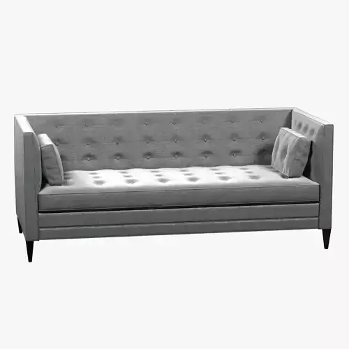 CLANCY  TUFTED UPHOLSTERED SOFA IN VANGOGH FOG 3D model