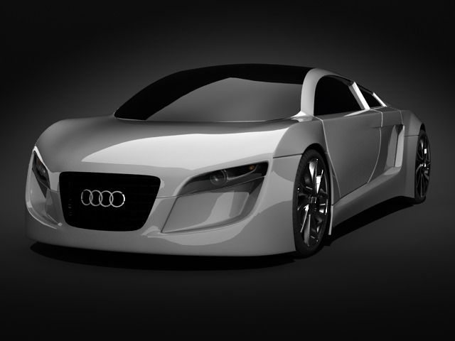 Audi RSQ evolution 3D model_3