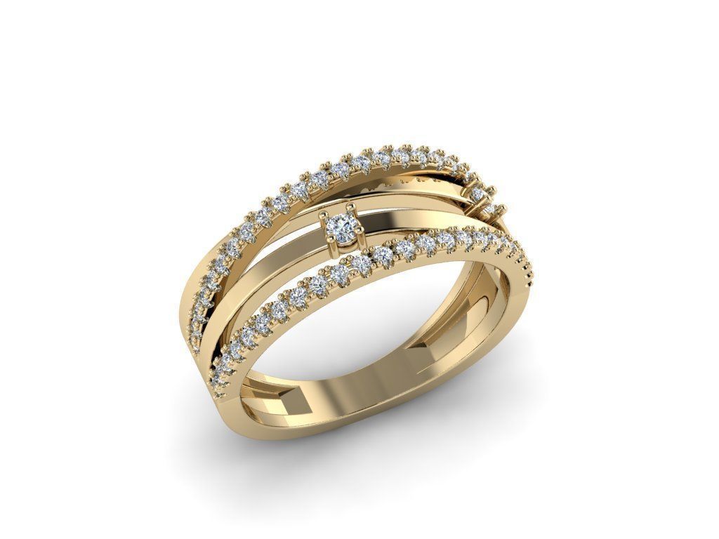 Jewelry Ring 3D print model_17