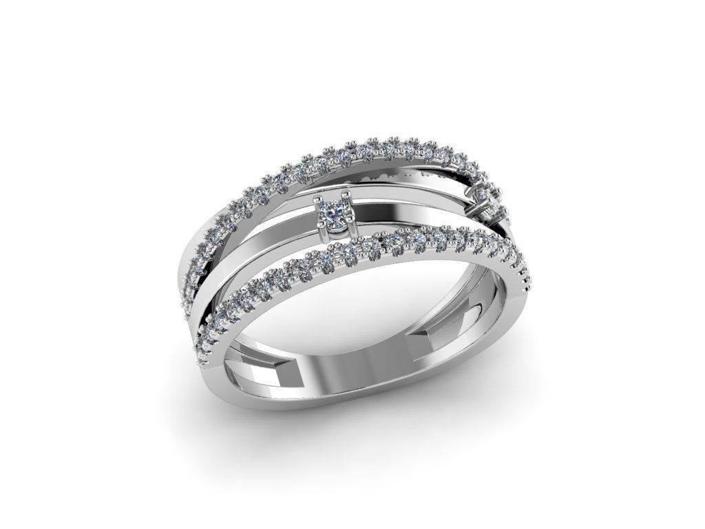 Jewelry Ring 3D print model_7