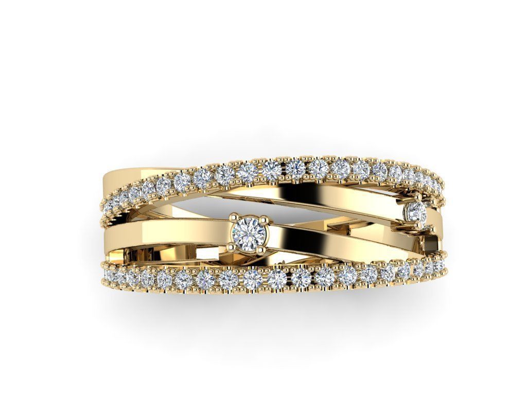 Jewelry Ring 3D print model_19