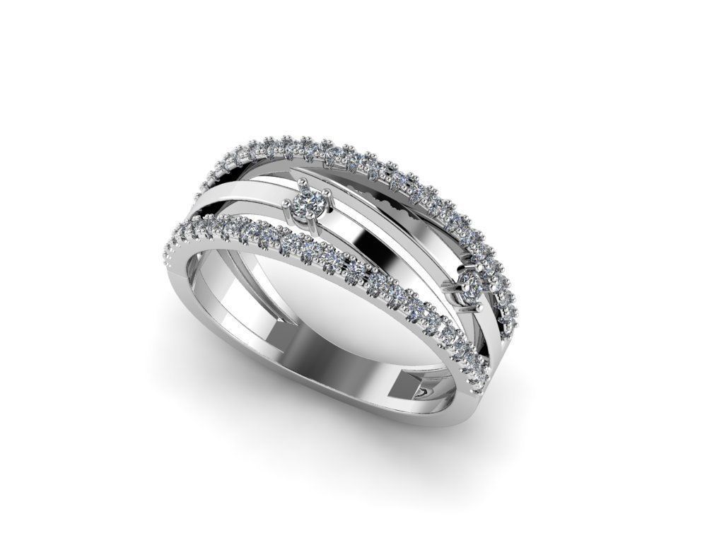 Jewelry Ring 3D print model_15