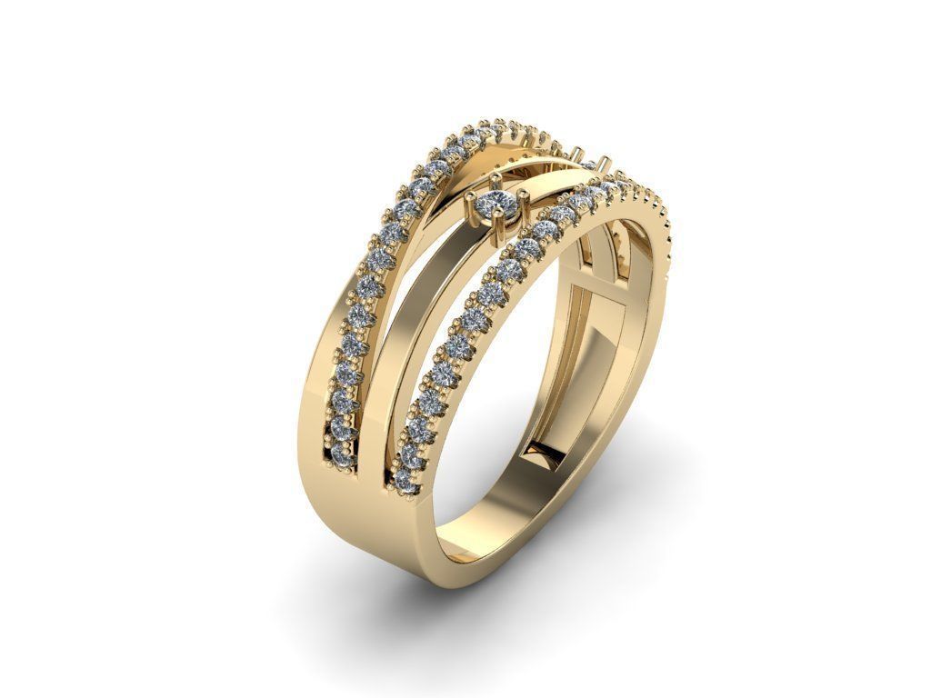 Jewelry Ring 3D print model_3