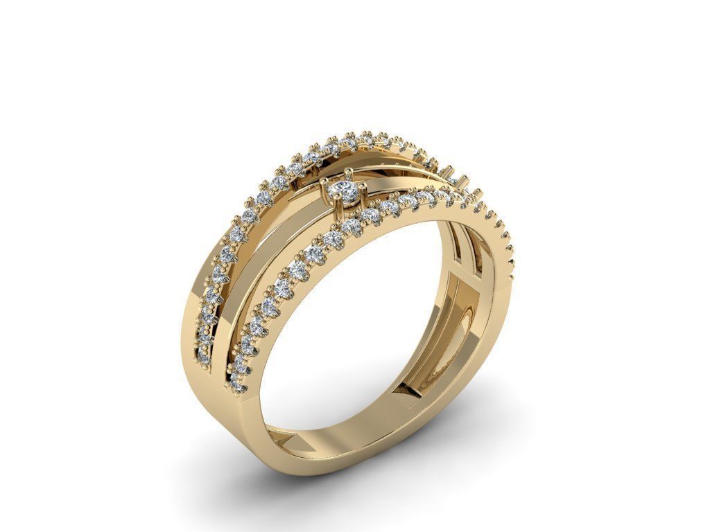 Jewelry Ring 3D print model_4