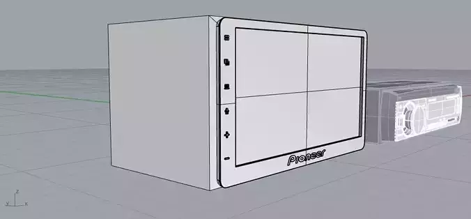 Pioneer DMH-2660NEX 3D model