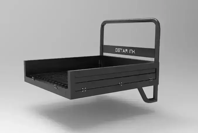 Cajon para Toyota FJ45 Free low-poly 3D model