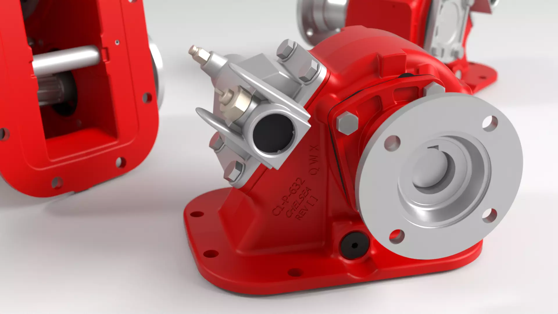 Parker Chelsea PTO Power Total Output 3D model_0