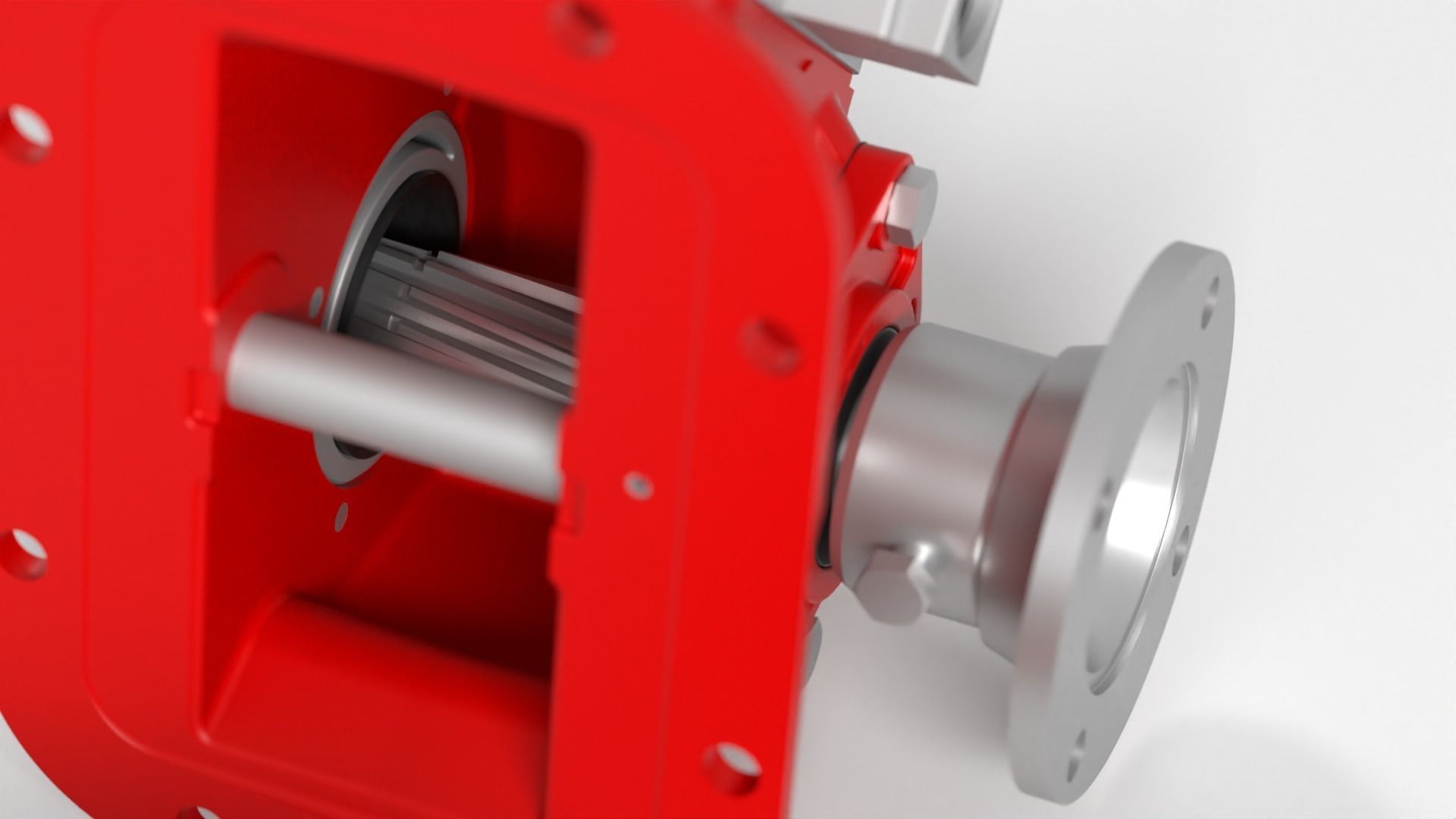 Parker Chelsea PTO Power Total Output 3D model_4