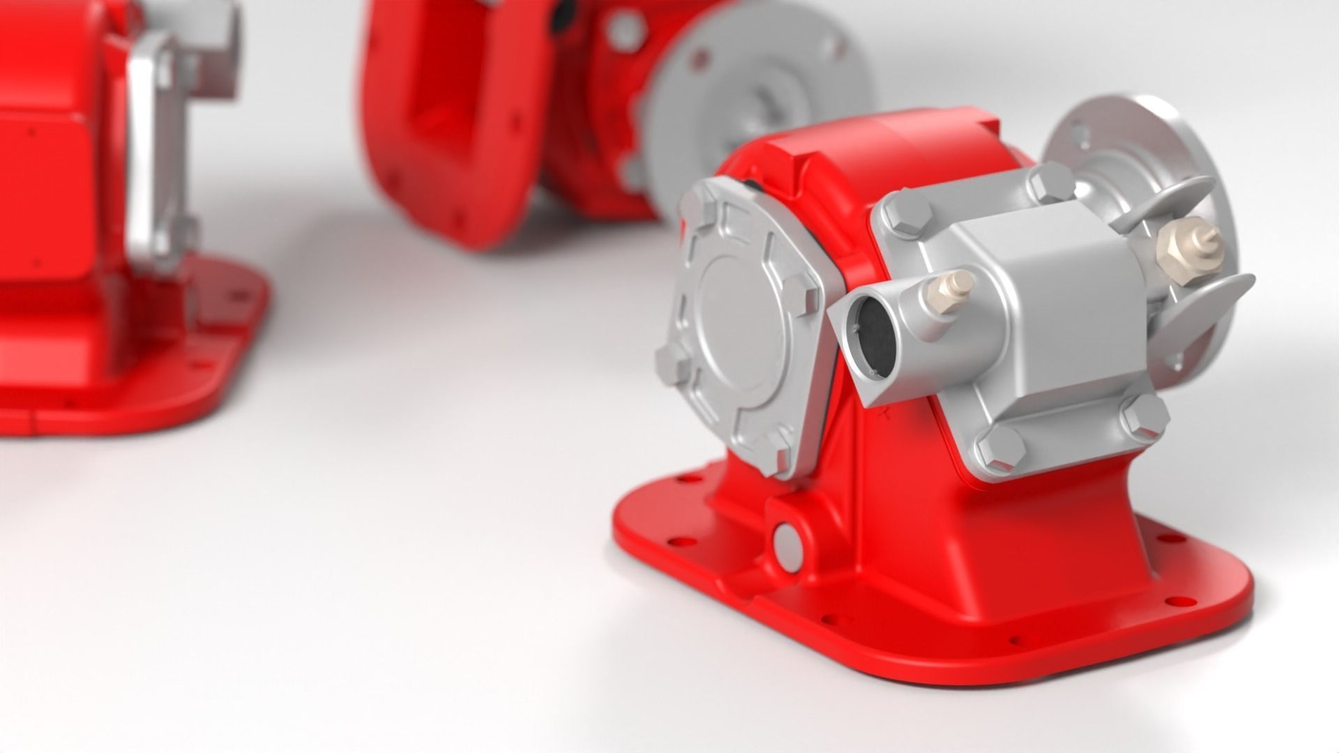 Parker Chelsea PTO Power Total Output 3D model_2