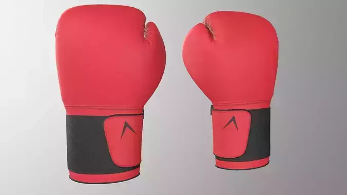Boxing Gloves 3D model Boxing Gloves 3D model