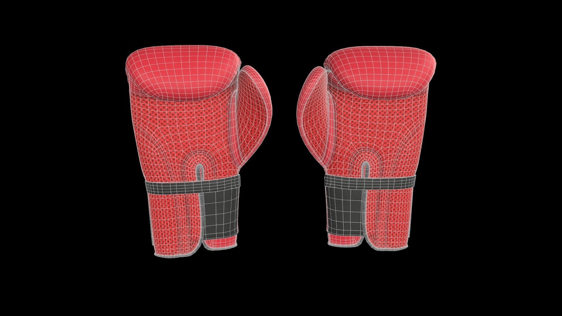 Boxing Gloves 3D model_15