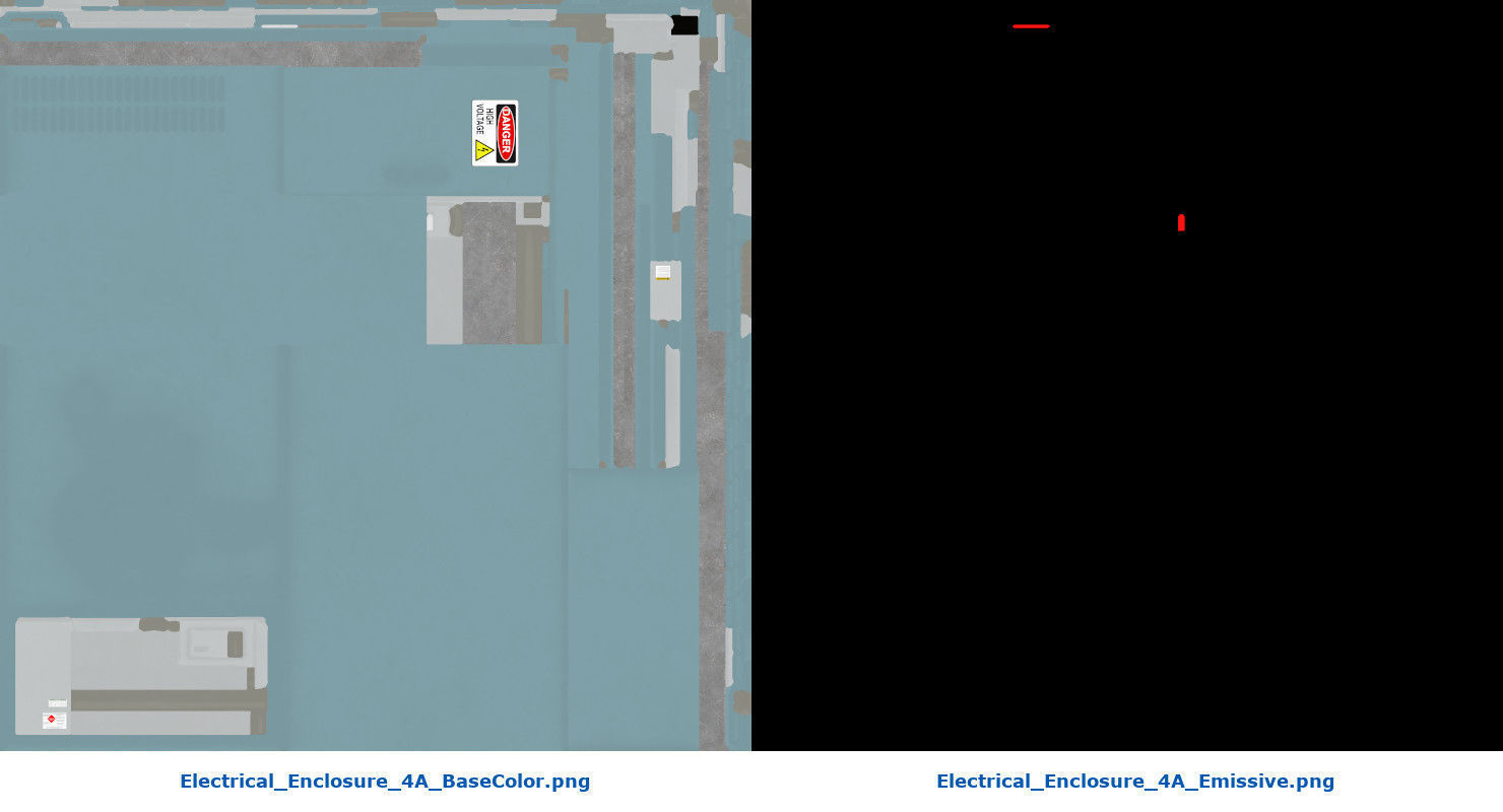 Electrical Enclosure 4A Low-poly 3D model_8