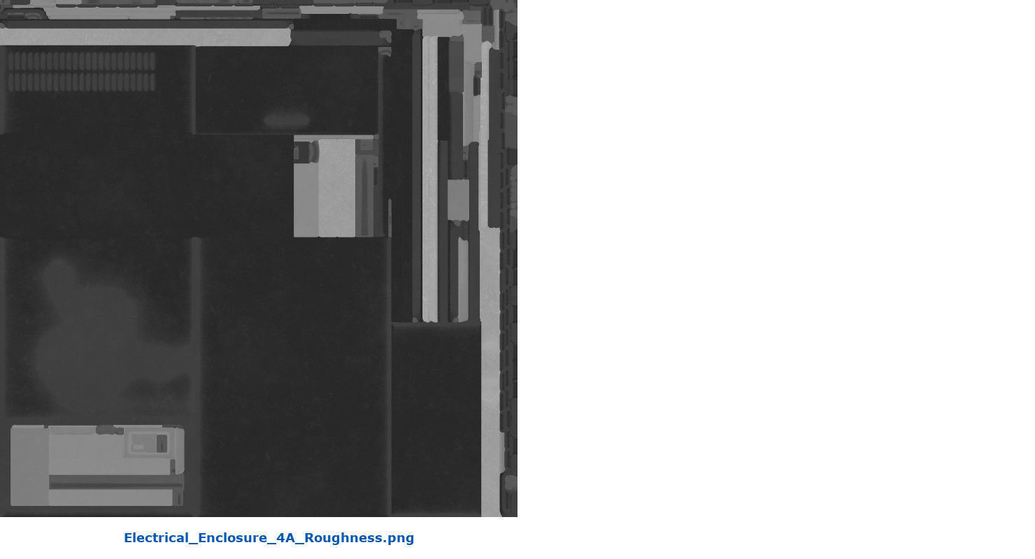 Electrical Enclosure 4A Low-poly 3D model_10