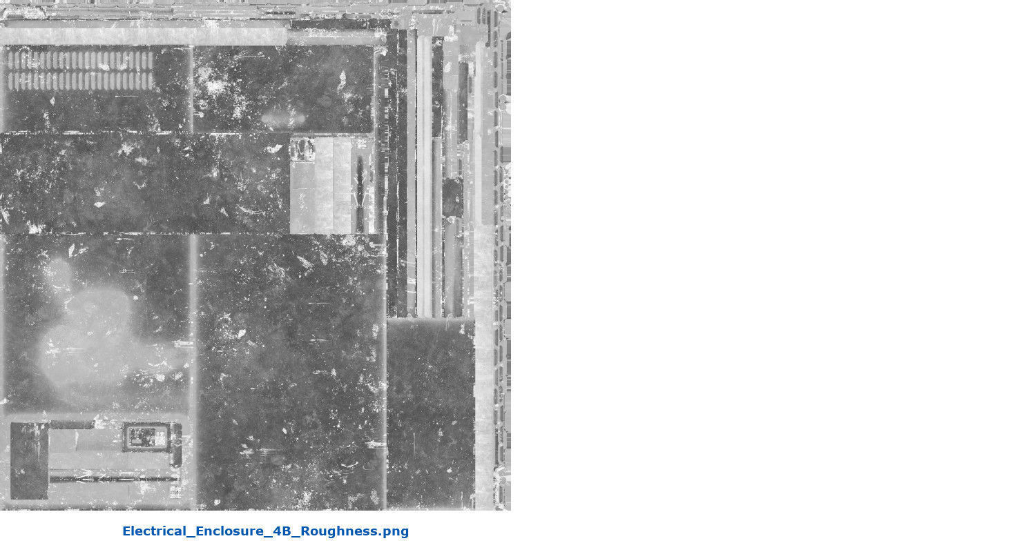 Electrical Enclosure 4B Low-poly 3D model_10