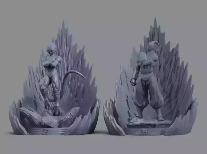 Dragonball dragon ball figure on platform 3D Model Collection