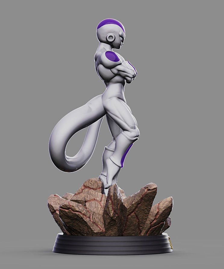Dragonball dragon ball figure on platform 3D Model Collection_15