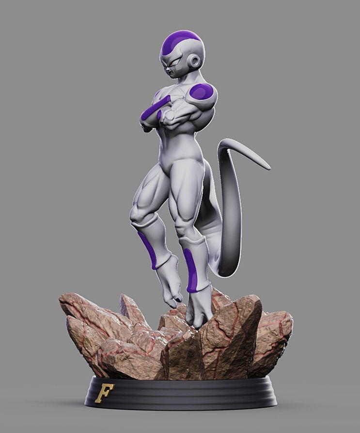 Dragonball dragon ball figure on platform 3D Model Collection_13