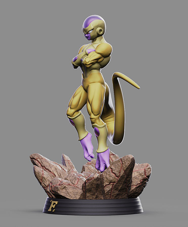 Dragonball dragon ball figure on platform 3D Model Collection_8