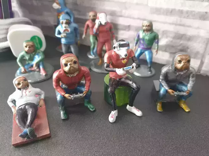 Bad Dog Lockdown 3D print model