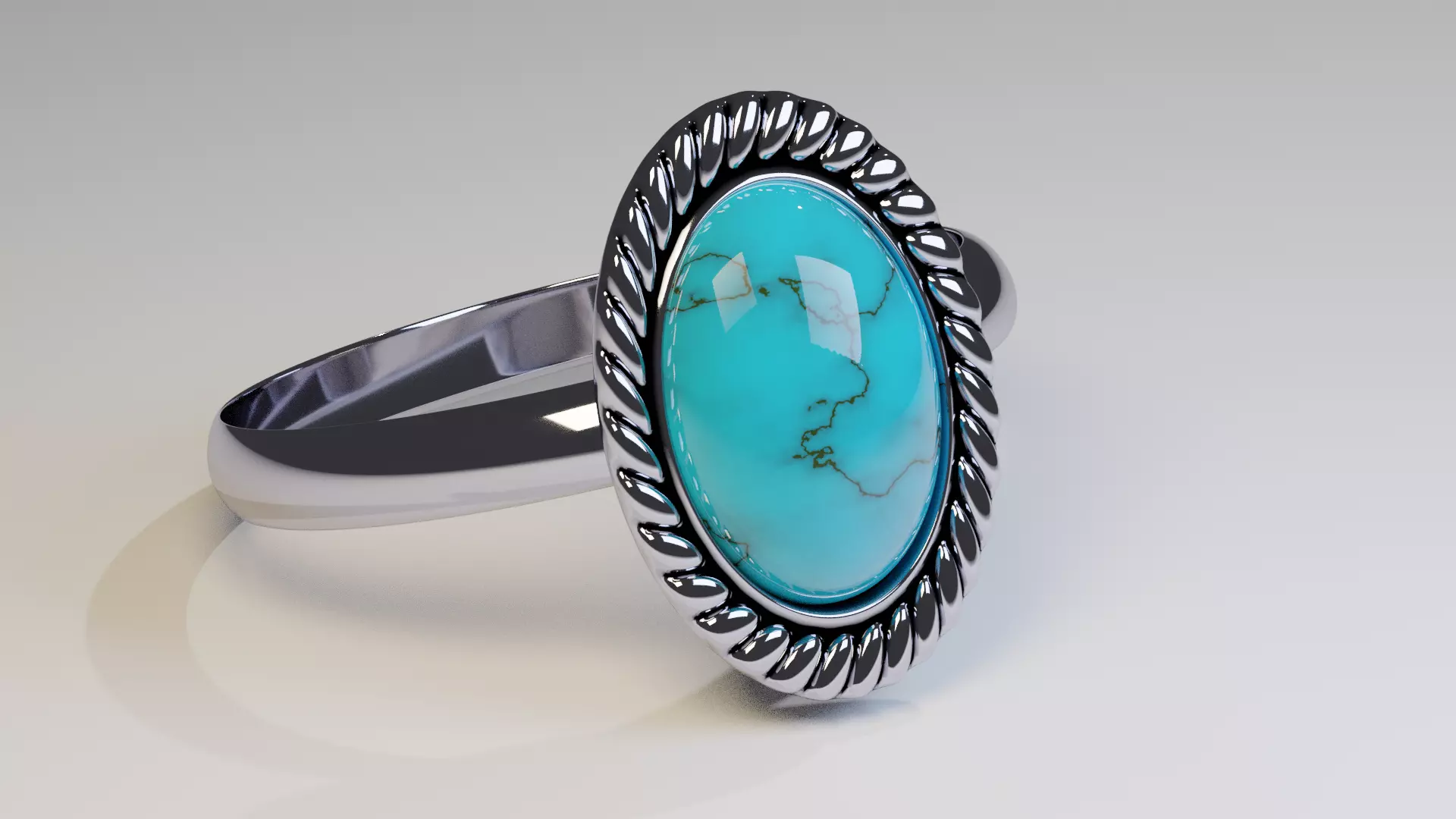 historical ring 3D model_0