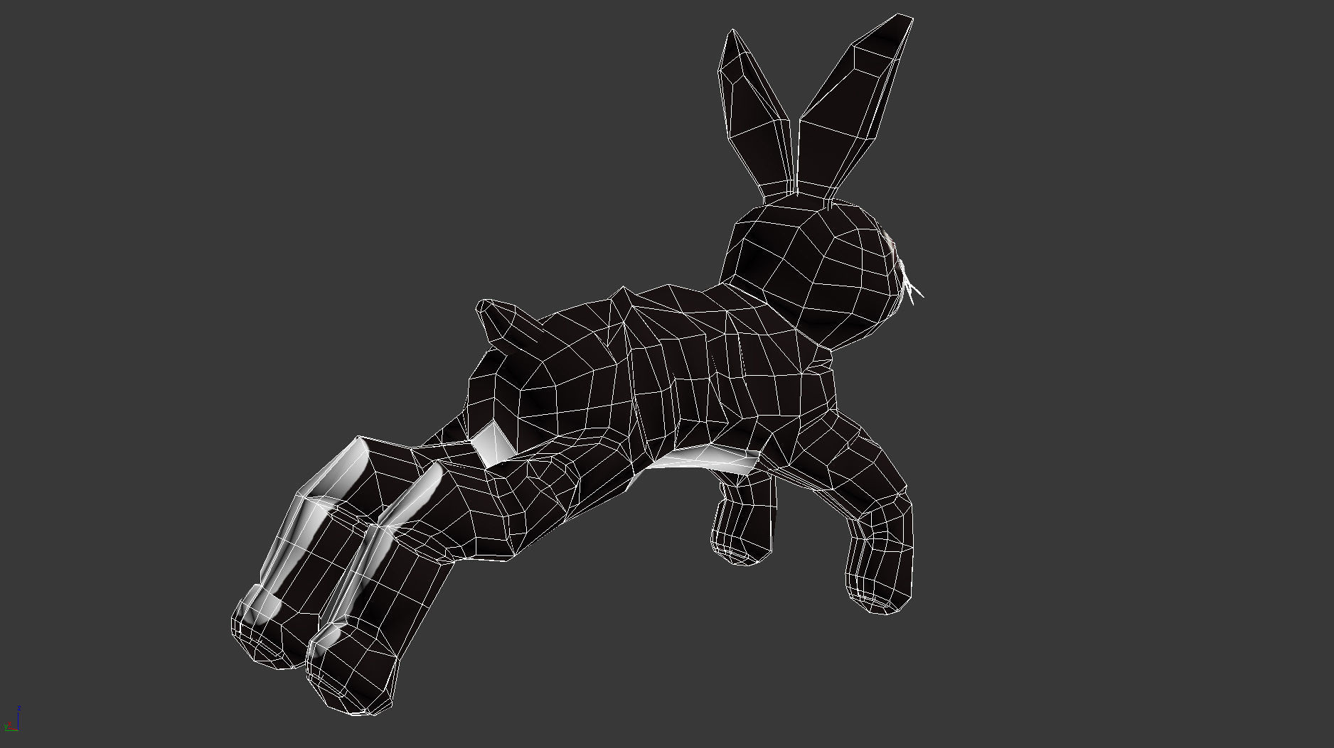 VANDRING HARE Soft toy 3D model_9