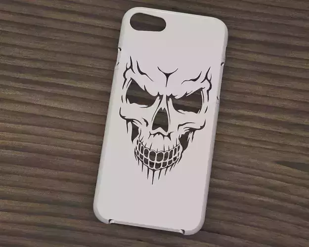 CARCASA IPHONE 7-8 SKULL