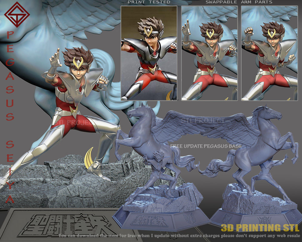 Saint Seiya 3D Model Collection_2
