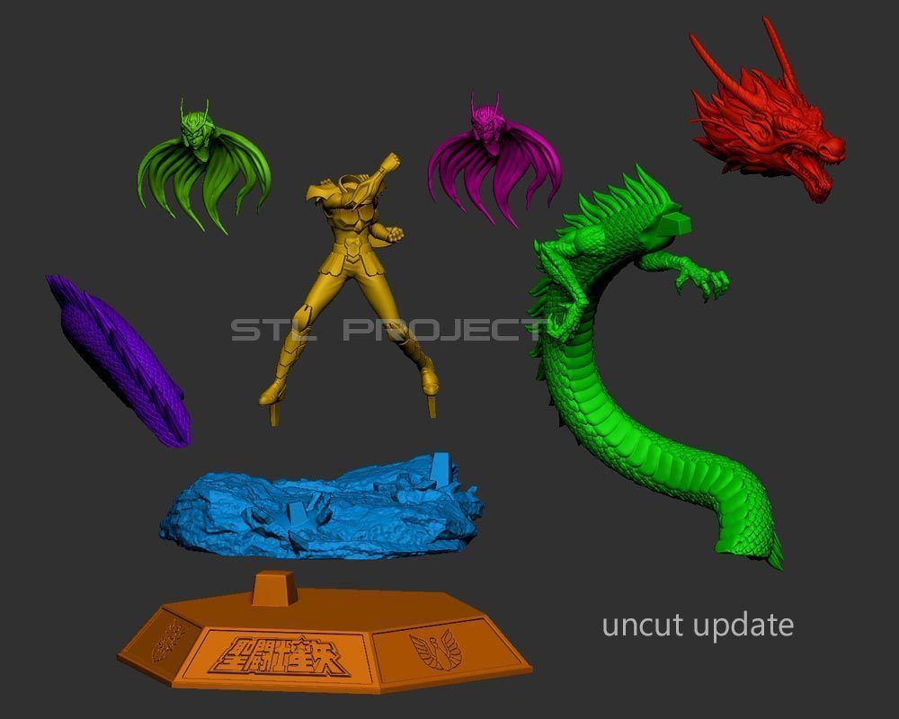 Saint Seiya 3D Model Collection_25