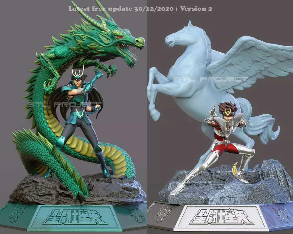 Saint Seiya 3D Model Collection_0