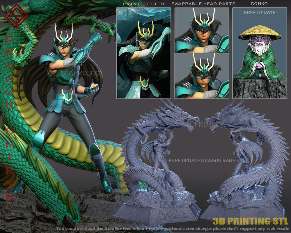 Saint Seiya 3D Model Collection_1