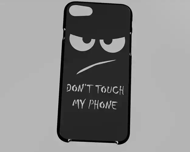 CARCASA IPHONE 7-8 DONT TOUCH 3D model
