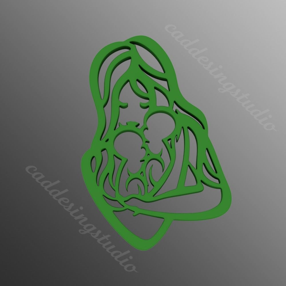 Pendant di3 3D print model 3D print model 3D print model_2