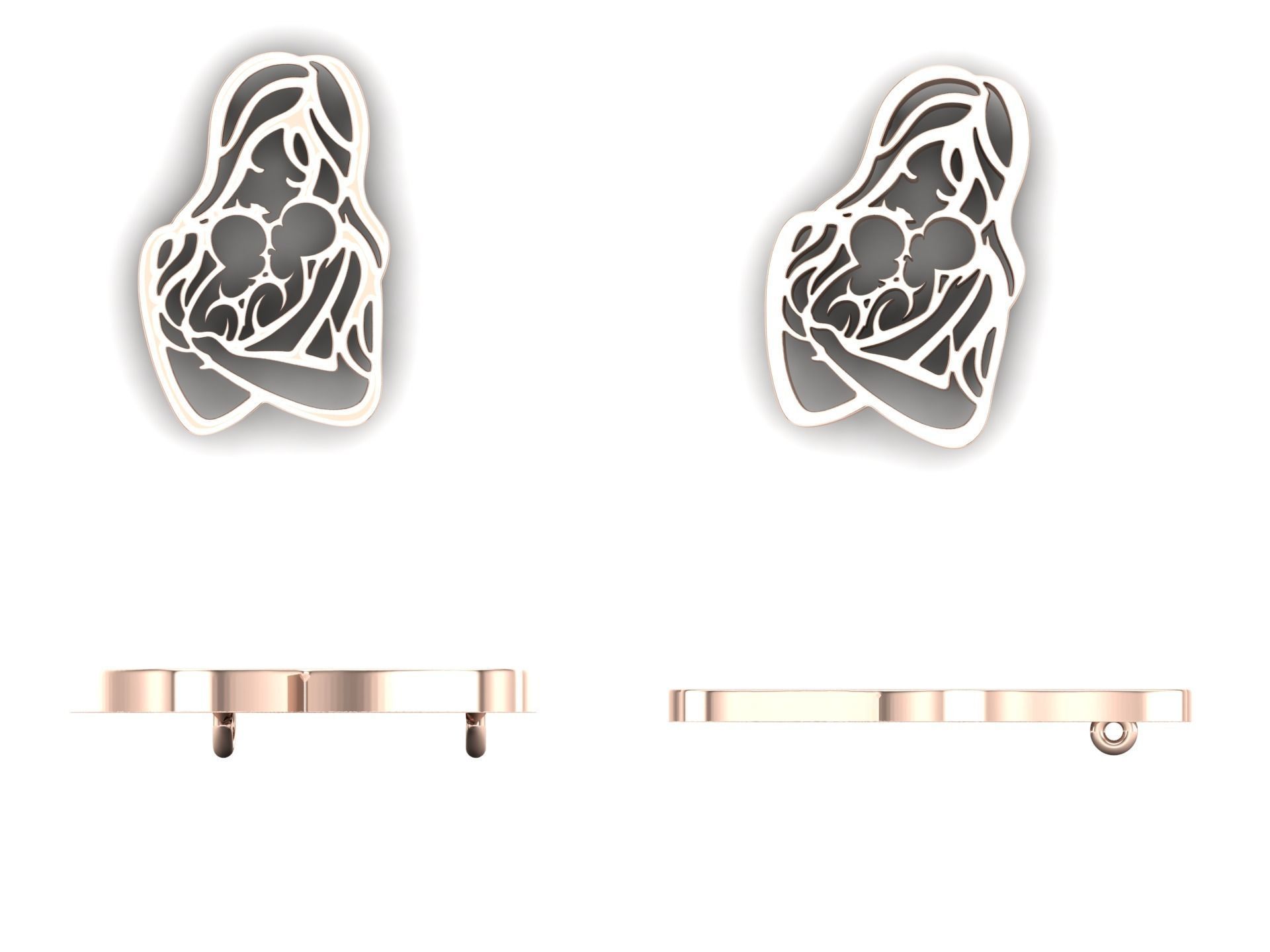 Pendant di3 3D print model 3D print model 3D print model_5