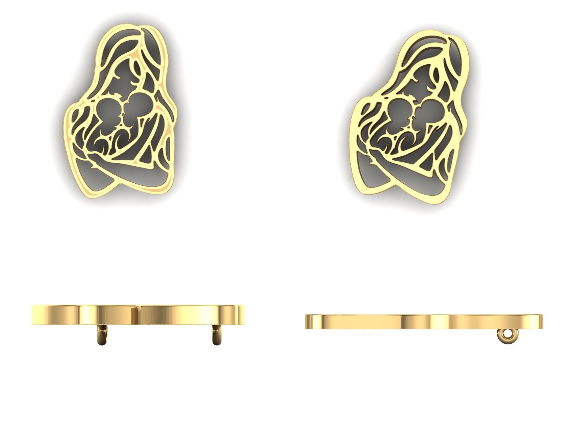 Pendant di3 3D print model 3D print model 3D print model_3